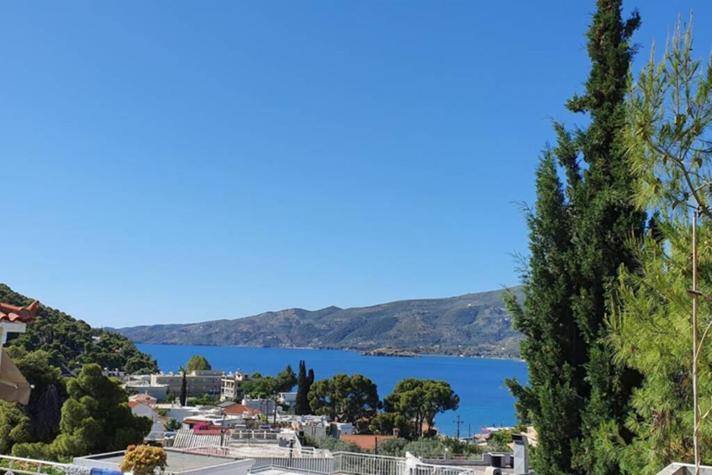 Aegean Summer House Порос Экстерьер фото